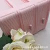 New plastic drawer-type storage box, kitchen cabinet storage box, single-layer transparent clothing organization box, wardrobe storage box Item Picture